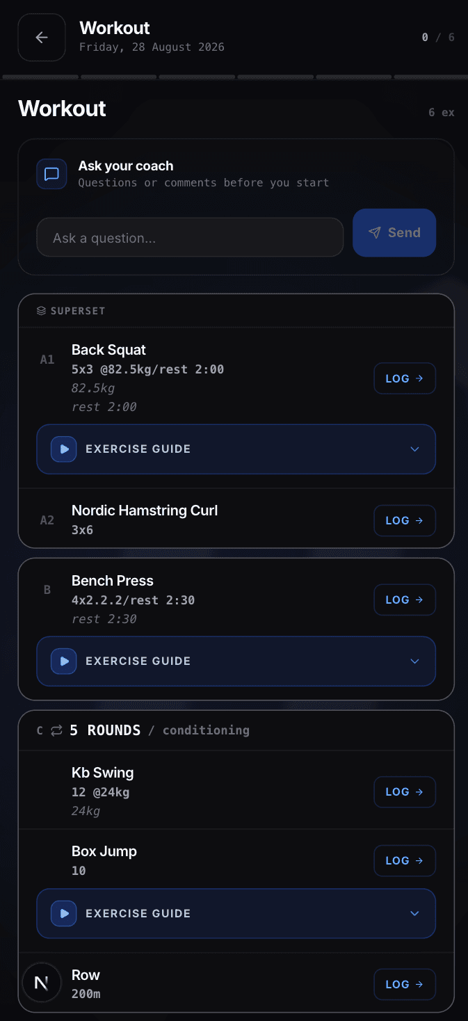 MONOLITH on a phone — they read the session